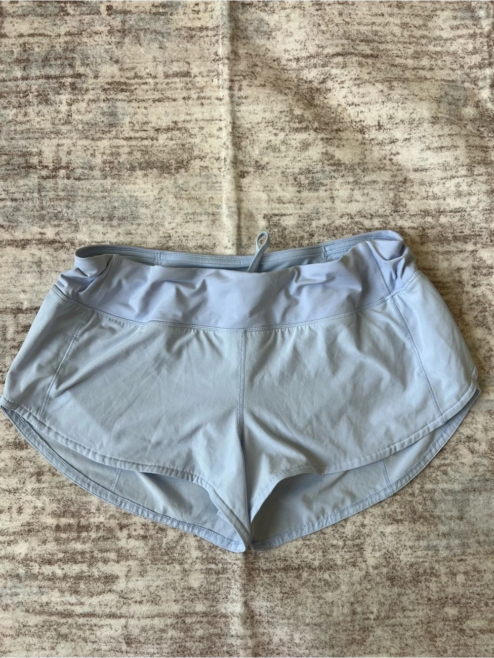 lululemon athletica Pale Blue Women's Athletic Shorts